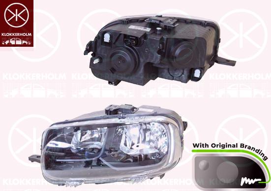 Klokkerholm 05700143A1 - Основна фара autocars.com.ua