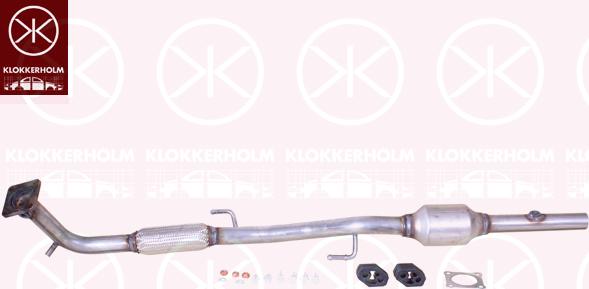 Klokkerholm 090-034 - Каталізатор autocars.com.ua