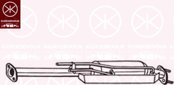 Klokkerholm 095-350 - Сажевый / частичный фильтр, система выхлопа ОГ autodnr.net