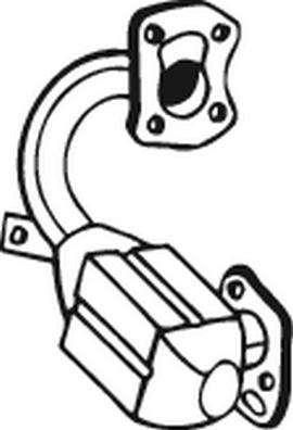 Klokkerholm 099-483 - Каталізатор autocars.com.ua