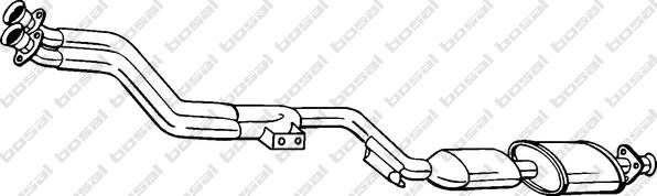 Klokkerholm 099-600 - Каталізатор autocars.com.ua