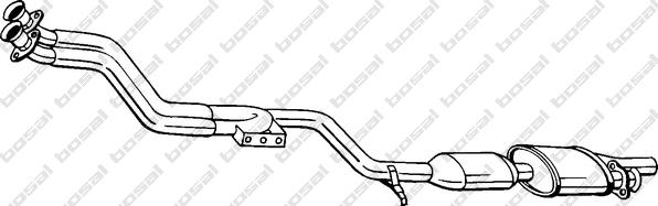 Klokkerholm 099-603 - Каталізатор autocars.com.ua