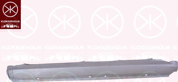 Klokkerholm 1132011 - Підніжка, накладка порога autocars.com.ua