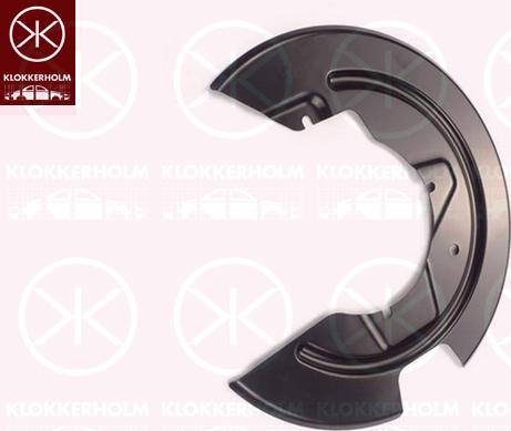 Klokkerholm 1301375 - Відбивач, диск гальмівного механізму autocars.com.ua
