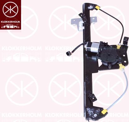 Klokkerholm 13021801 - Підйомний пристрій для вікон autocars.com.ua