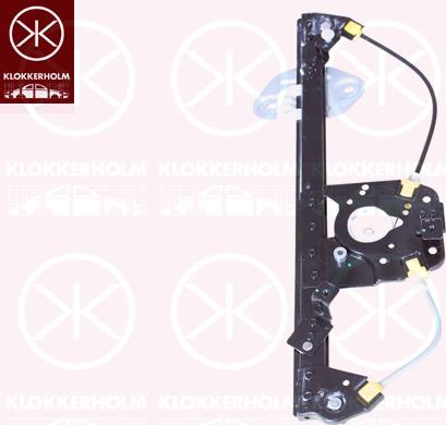 Klokkerholm 13071901 - Підйомний пристрій для вікон autocars.com.ua