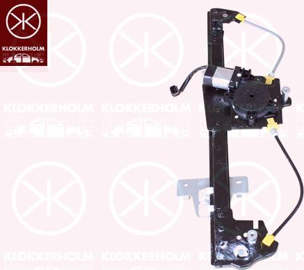 Klokkerholm 13101902 - Підйомний пристрій для вікон autocars.com.ua
