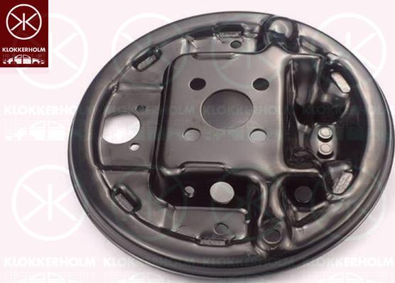 Klokkerholm 1609878 - Відбивач, диск гальмівного механізму autocars.com.ua