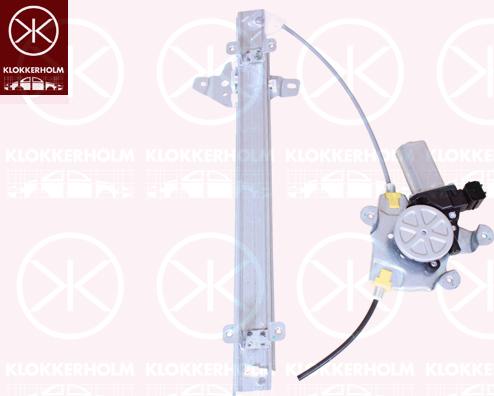 Klokkerholm 16381804 - Підйомний пристрій для вікон autocars.com.ua