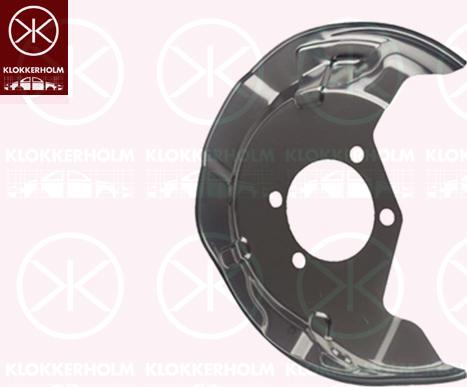 Klokkerholm 1681877 - Відбивач, диск гальмівного механізму autocars.com.ua