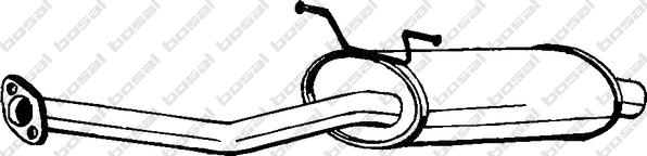 Klokkerholm 177-179 - Середній глушник вихлопних газів autocars.com.ua