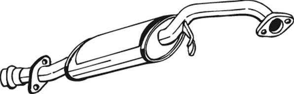 Klokkerholm 177-815 - Предглушітель вихлопних газів autocars.com.ua