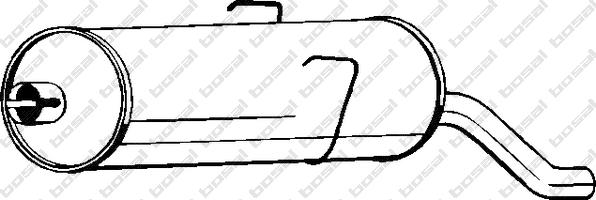 Klokkerholm 190-759 - Глушник вихлопних газів кінцевий autocars.com.ua