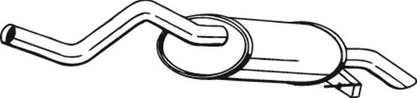 Klokkerholm 200-449 - Глушник вихлопних газів кінцевий autocars.com.ua