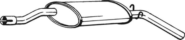 Klokkerholm 200-969 - Глушник вихлопних газів кінцевий autocars.com.ua