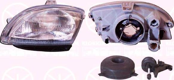 Klokkerholm 20310123 - Основна фара autocars.com.ua