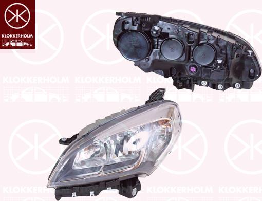 Klokkerholm 20430123A1 - Основна фара autocars.com.ua