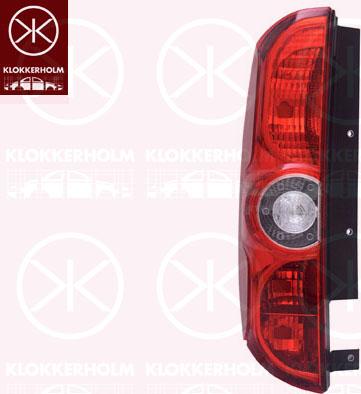 Klokkerholm 20430713 - Задній ліхтар autocars.com.ua