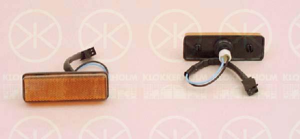 Klokkerholm 20960550 - Бічний ліхтар, покажчик повороту autocars.com.ua