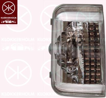 Klokkerholm 20971055 - Бічний ліхтар, покажчик повороту autocars.com.ua
