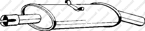 Klokkerholm 233-269 - Глушник вихлопних газів кінцевий autocars.com.ua