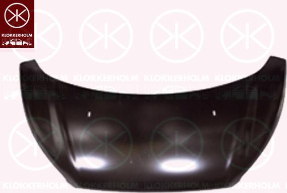 Klokkerholm 2501281 - Капот двигуна autocars.com.ua