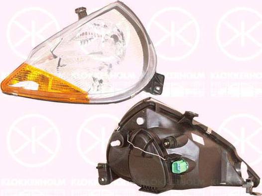 Klokkerholm 25050143 - Основна фара autocars.com.ua