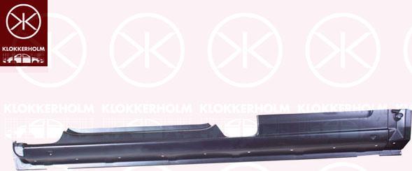 Klokkerholm 2507001 - Подножка, накладка порога avtokuzovplus.com.ua