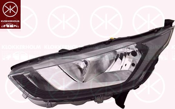 Klokkerholm 25080151 - Основна фара autocars.com.ua