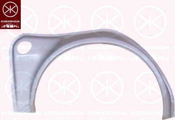 Klokkerholm 2525552 - Колісна ніша autocars.com.ua