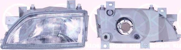 Klokkerholm 25300143 - Основна фара autocars.com.ua