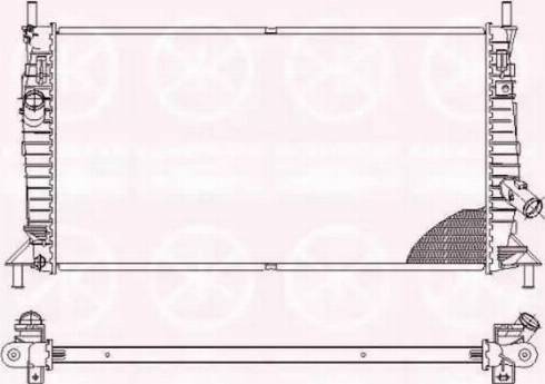 Klokkerholm 2533302368 - Радиатор, охлаждение двигателя avtokuzovplus.com.ua