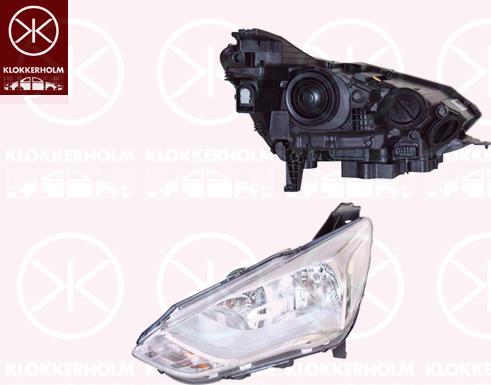 Klokkerholm 25350124A1 - Основна фара autocars.com.ua