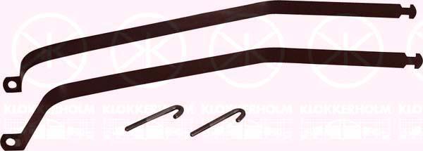 Klokkerholm 2544899 - Утримуюча стрічка, паливний бак autocars.com.ua