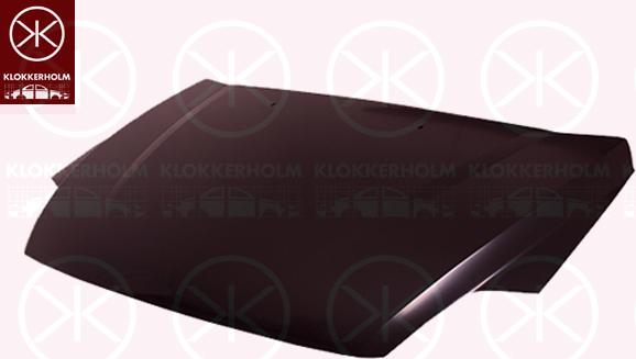 Klokkerholm 2556281 - Капот двигуна autocars.com.ua