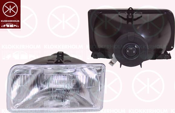 Klokkerholm 25610127 - Основна фара autocars.com.ua