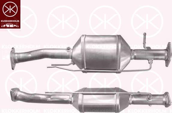 Klokkerholm 25788600 - Сажевый / частичный фильтр, система выхлопа ОГ avtokuzovplus.com.ua