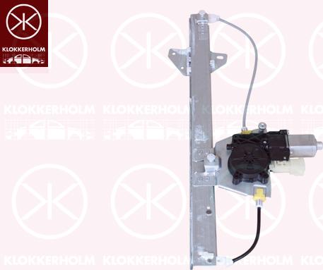 Klokkerholm 25791901 - Підйомний пристрій для вікон autocars.com.ua