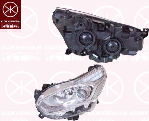 Klokkerholm 25880125A1 - Основна фара autocars.com.ua