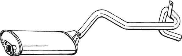 Klokkerholm 282-811 - Глушник вихлопних газів кінцевий autocars.com.ua