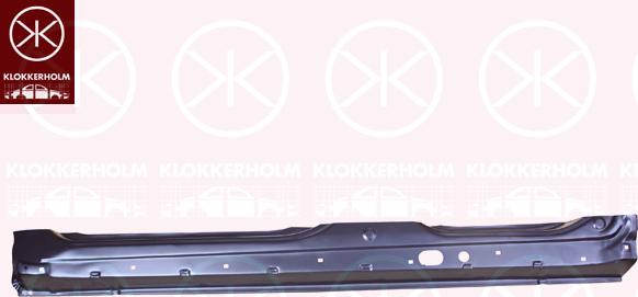 Klokkerholm 2939012 - Підніжка, накладка порога autocars.com.ua