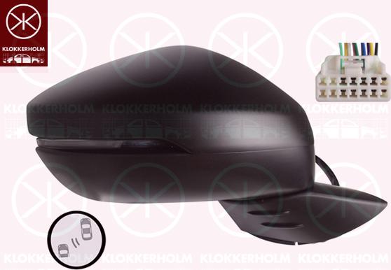 Klokkerholm 29421042 - Зовнішнє дзеркало autocars.com.ua