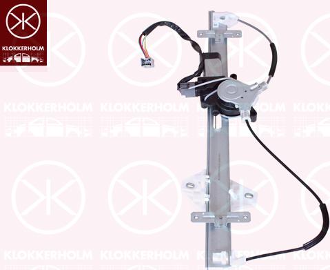 Klokkerholm 29561801 - Підйомний пристрій для вікон autocars.com.ua