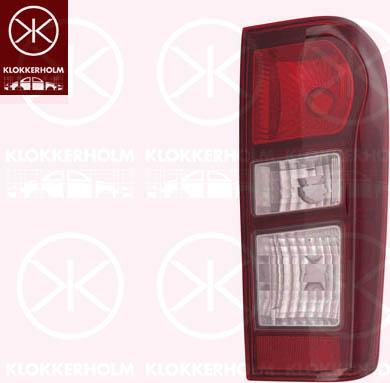 Klokkerholm 30620702 - Задній ліхтар autocars.com.ua