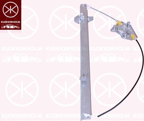 Klokkerholm 30821803 - Підйомний пристрій для вікон autocars.com.ua