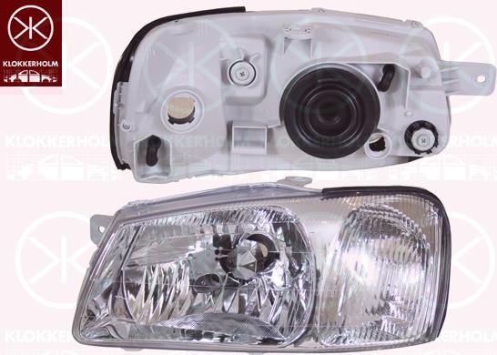 Klokkerholm 31550123 - Основна фара autocars.com.ua