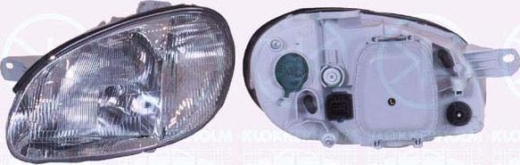 Klokkerholm 31670142 - Основна фара autocars.com.ua