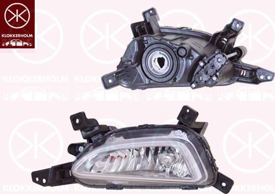Klokkerholm 31770281 - Противотуманная фара autocars.com.ua