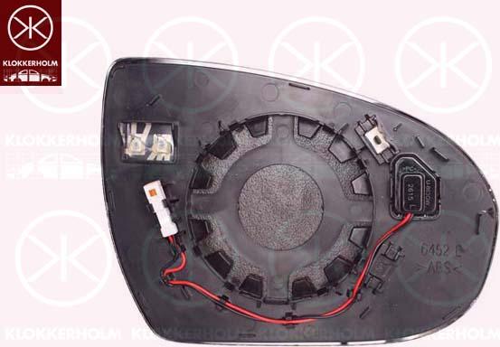 Klokkerholm 31771063 - Дзеркальне скло, зовнішнє дзеркало autocars.com.ua