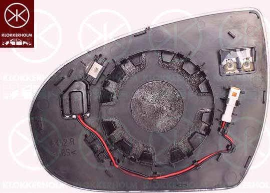 Klokkerholm 31771064 - Дзеркальне скло, зовнішнє дзеркало autocars.com.ua